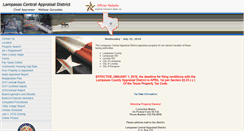 Desktop Screenshot of lampasascad.org